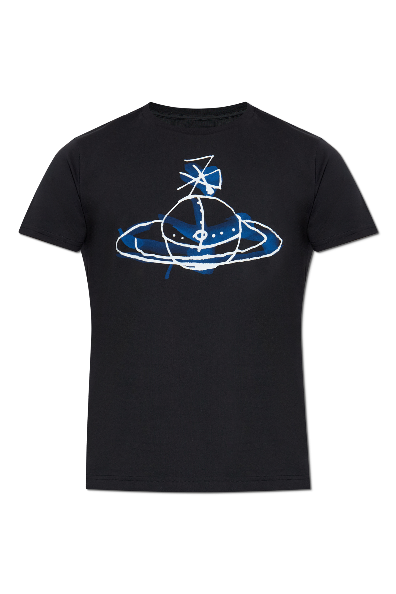 Black T-shirt with logo Vivienne Westwood - Vitkac AS